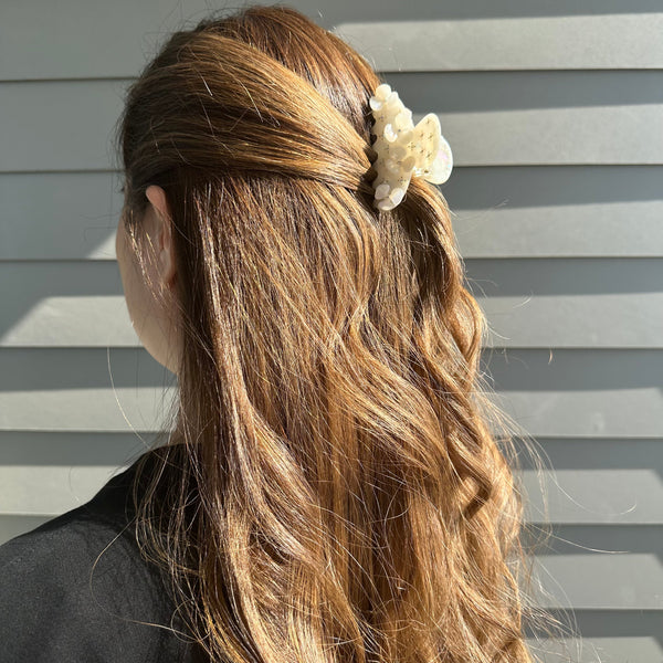 PHOENIX hair clip - off-white